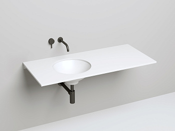 Раковина из искусственного камня S-Stone Salini MAREA 1802205MF 40х40 встраиваемая цвет мультиколор